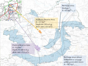 Aggiornamento delle aree di ricarica dell’acquifero profondo nel bacino alessandrino